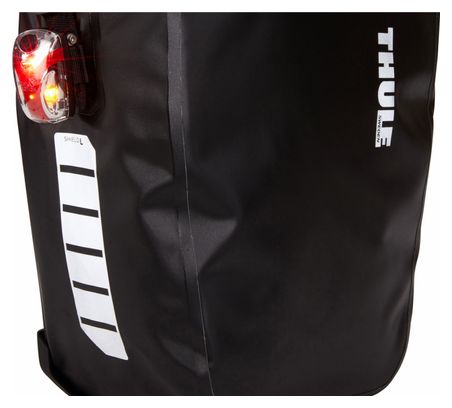 Sacoche de Porte-Bagages Thule Shield Pannier 17L Noir