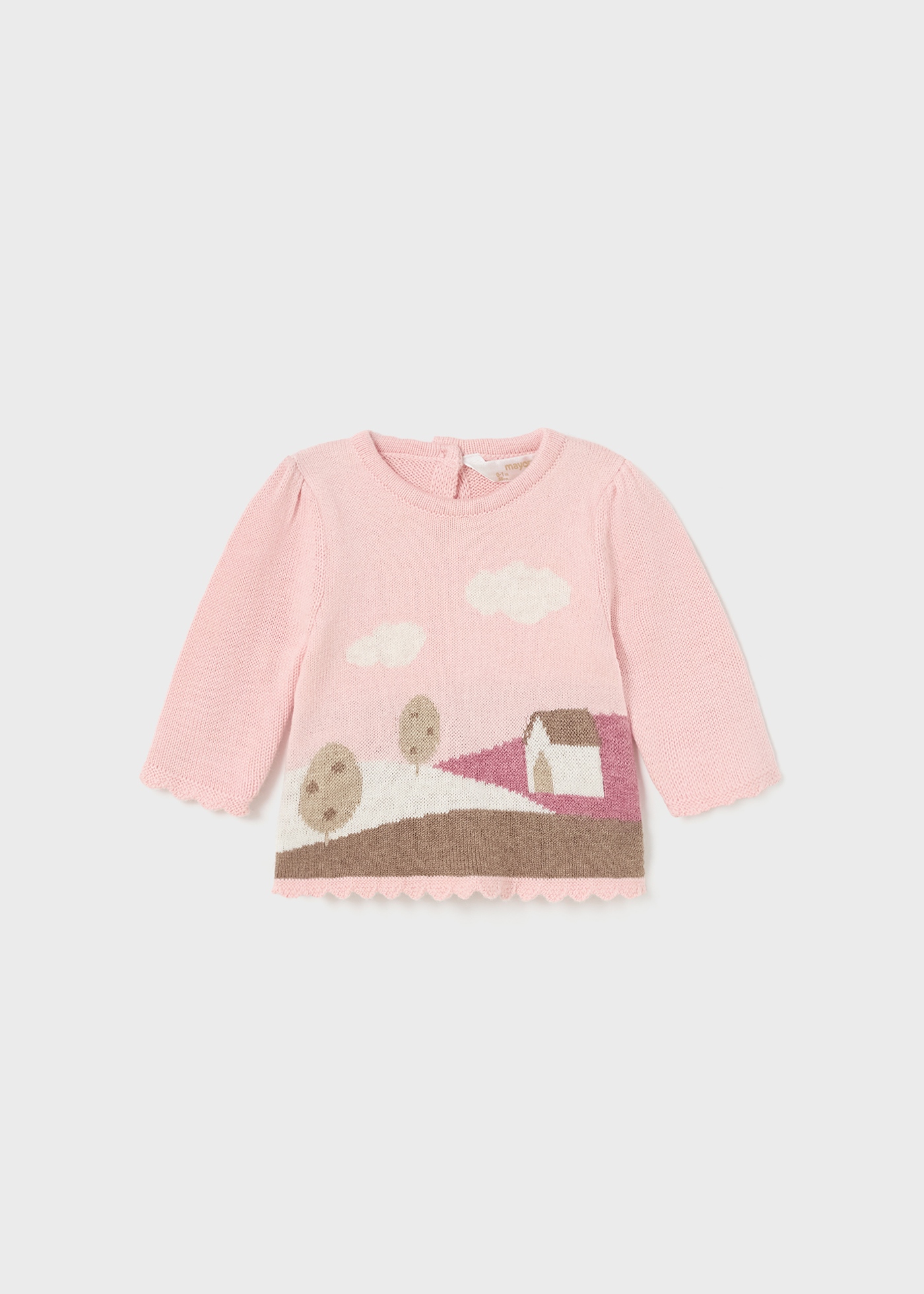 jersey jacquard para recém-nascido