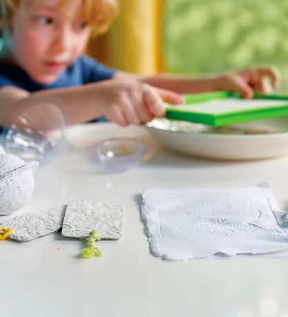 4M Recyclingpapier Set - DAMPFbetrieben Kids - Green Papierhandw