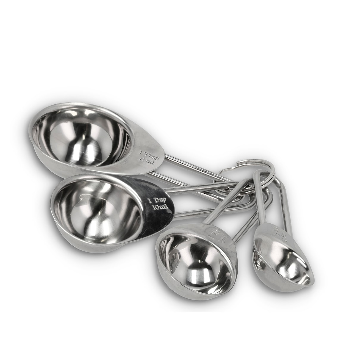 Funktion Measuring spoons set 4 pcs Steel
