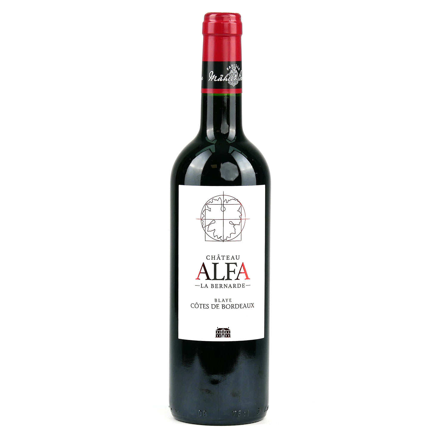 Château Alfa la Bernade - Blaye Côtes de Bordeaux AOP vin rouge - Château Alfa la Bernade
