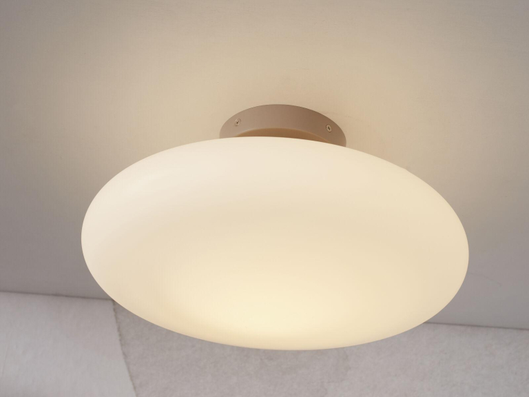 It's about Romi Sapporo plafondlamp small Ø28 zand/wit