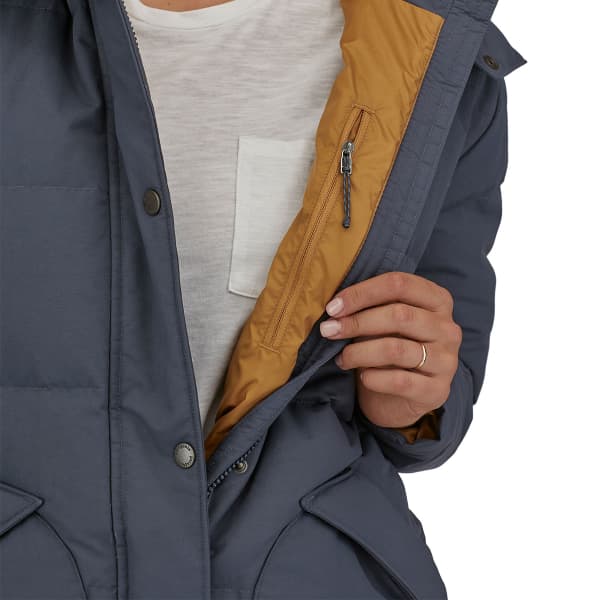 Veste PATAGONIA W'S DOWNDRIFT PARKA SMOLDER BLUE