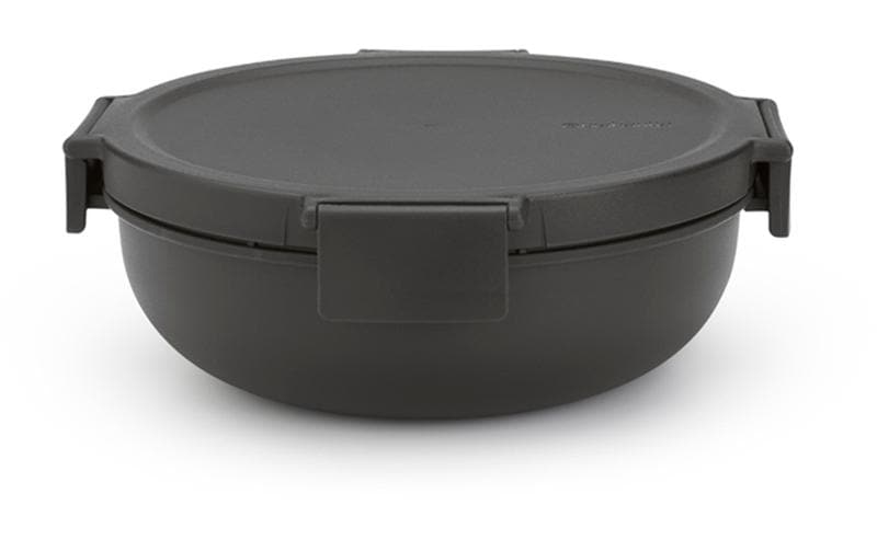 Salatbehälter Make & Take DunkelgrauSalatbox für unterwegs
