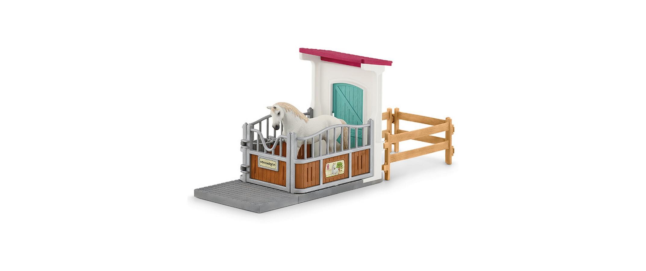 Spielfigurenset Horse Club PferdeboxPferde-Spielset