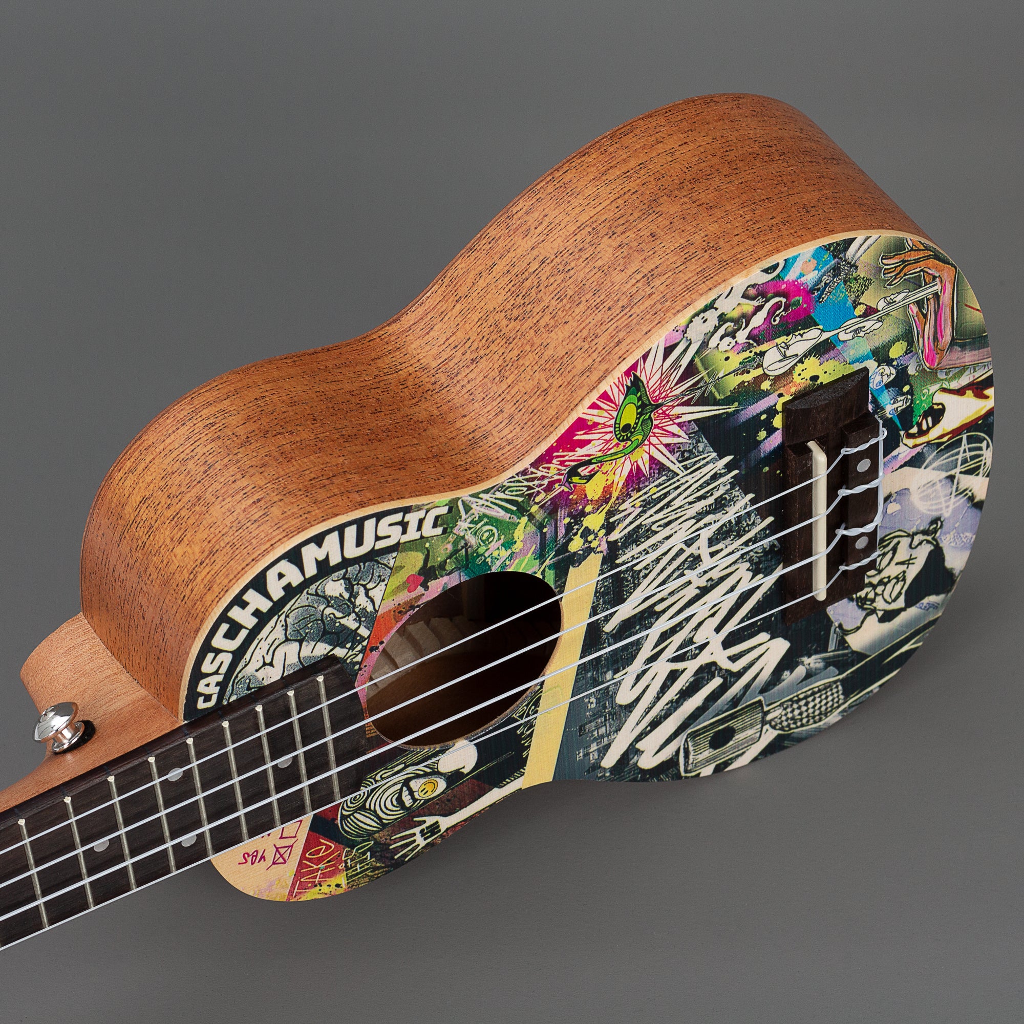 Cascha HH 2600 Sopran Art Series Urban sopraan ukelele set