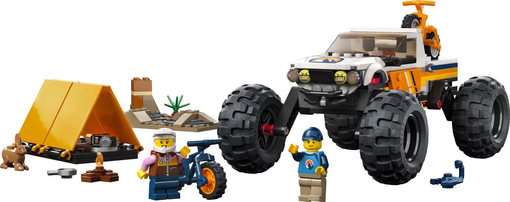 LEGO®CITY 60387 - LES AVENTURES DU 4X4 TOUT-TERRAIN