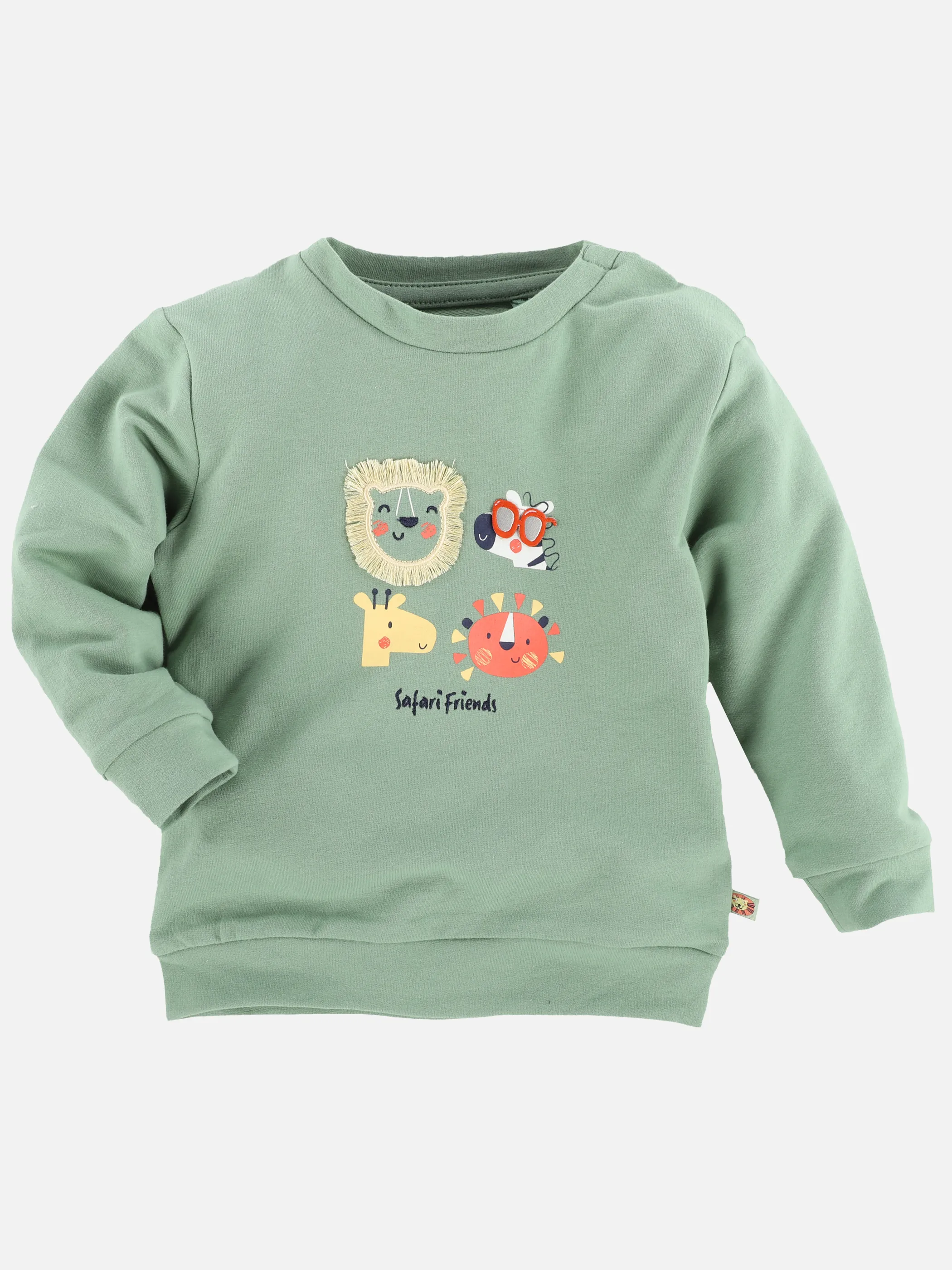 Jungen Sweatshirt mit Tiermotiven