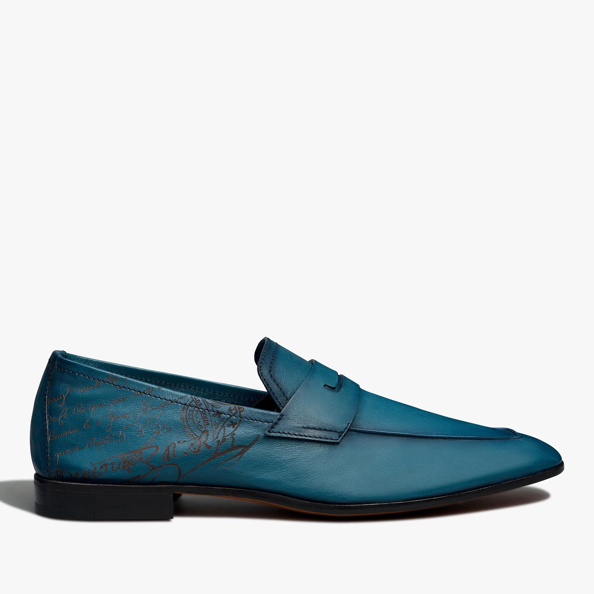 Mocassin Lorenzo En Cuir De Kangourou Scritto