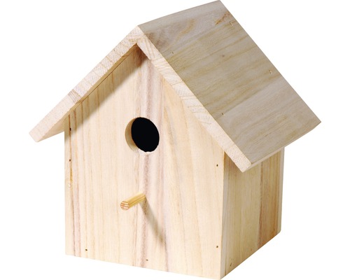 Vogelhuisje knutselpakket voor kinderen om te beschilderen, 17,5x15,5x20,5 cm