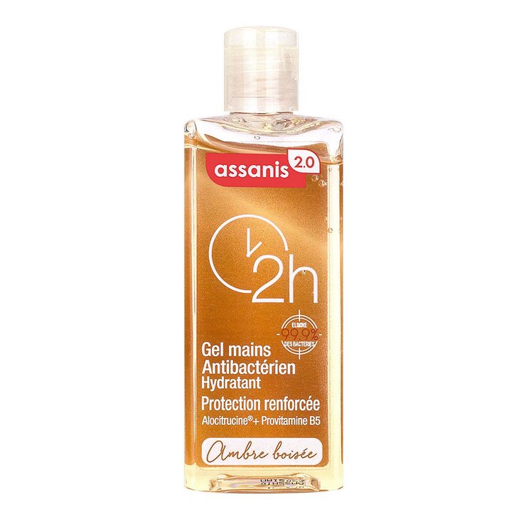 Gel mains antibactérien 2.0 ambre boisée 60ml