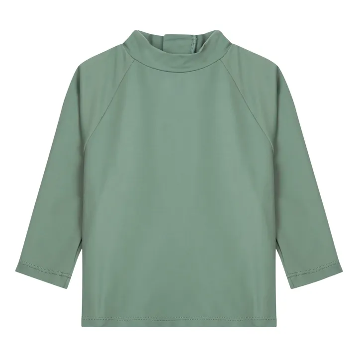 Ina Swim T-Shirt Anti-UV Matière Recyclée Nella | Vert foncé