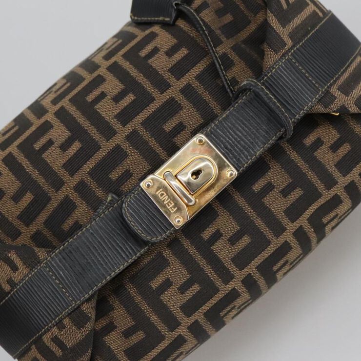 Fendi Vintage Fendi Handbag Brown