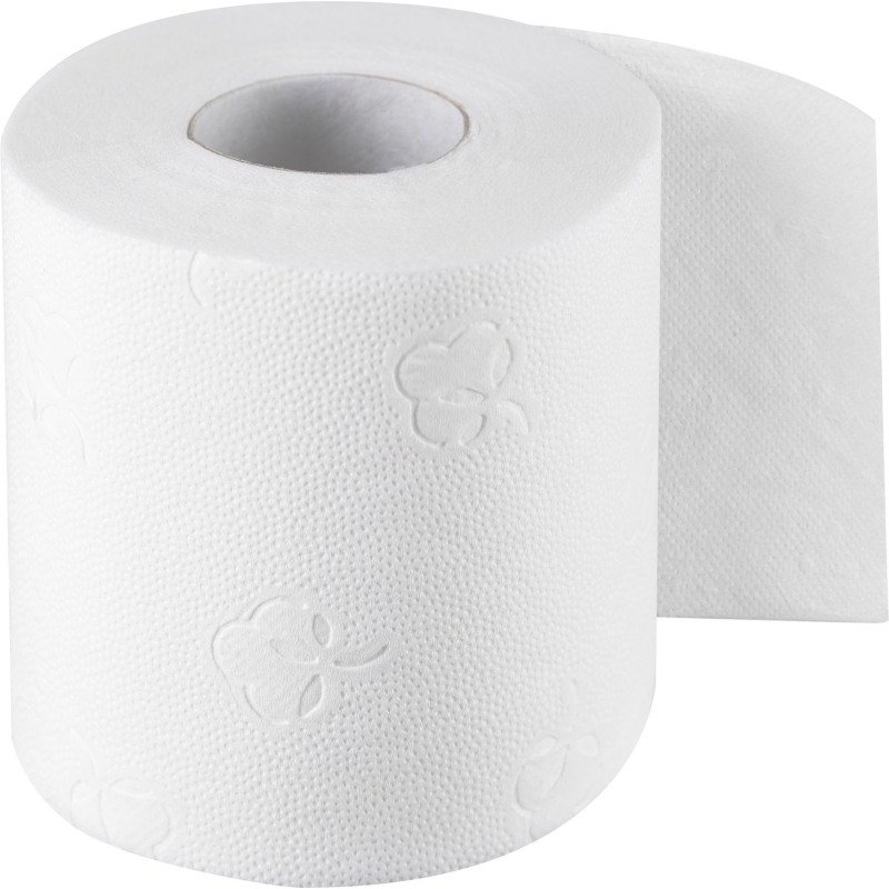 Papier toilette double épaisseur Bruneau - 96 rouleaux de 200 feuilles