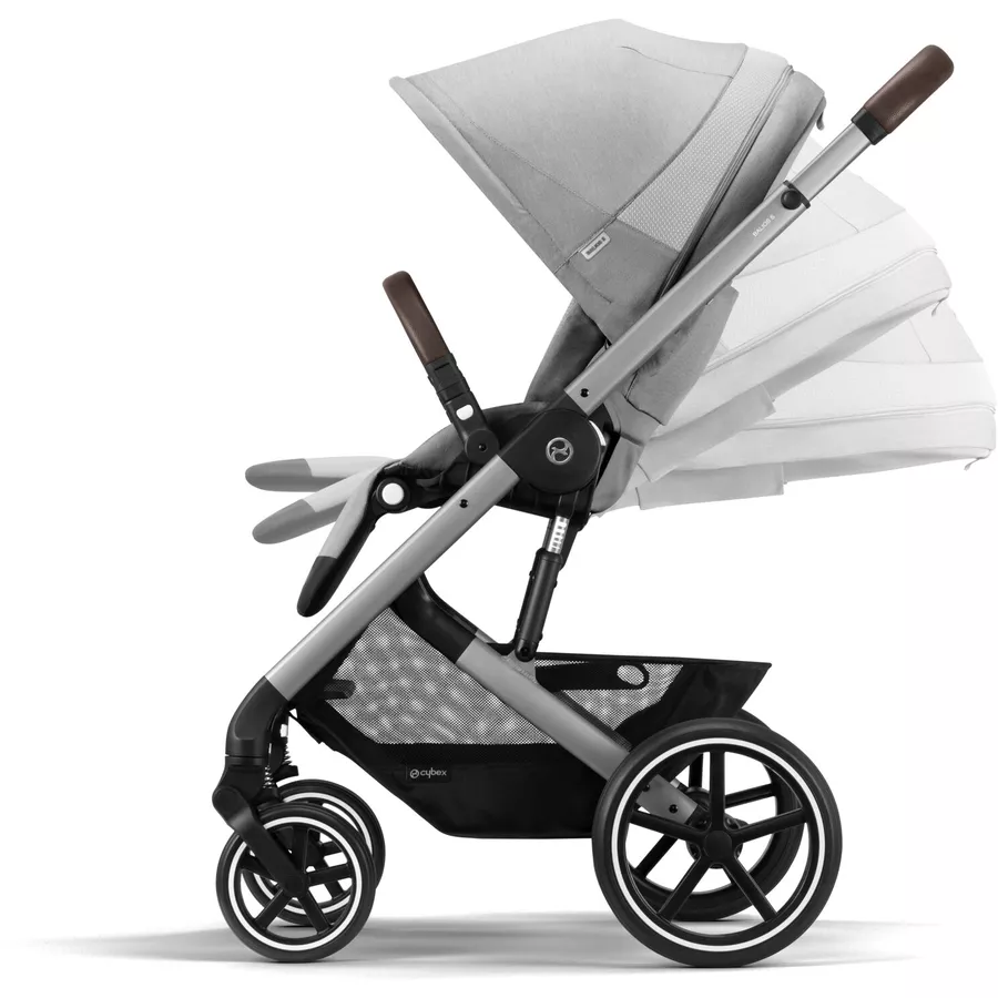 cybex GOLD Kinderwagen Balios S Lux Silver Lava Grey