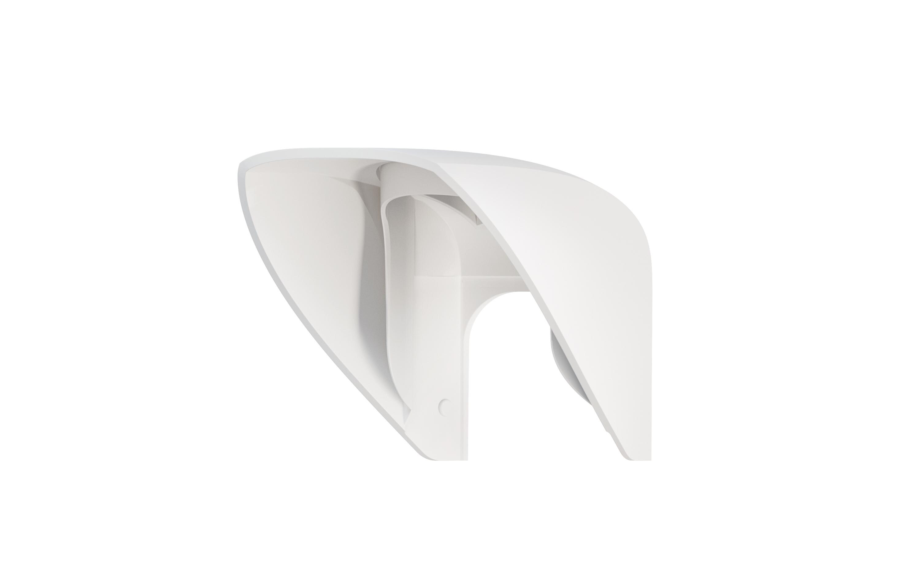 Hood für MotionProtect Outdoor WeissHaube zum Schutz des Anti-Masking-Systems vor Regen und Schnee