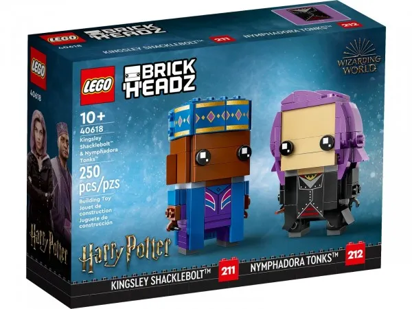 LEGO BrickHeadz - Kingsley Shacklebolt? & Nymphadora Tonks? (40618)
