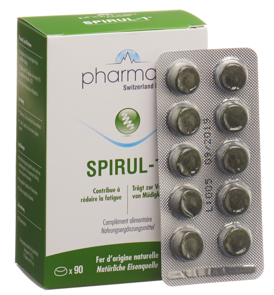 PHARMALP Spirul-1<br>90 Stück, Tablette