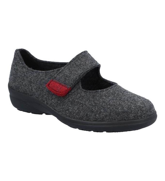 Solidus 41033 reewooly anthrazit/barolo