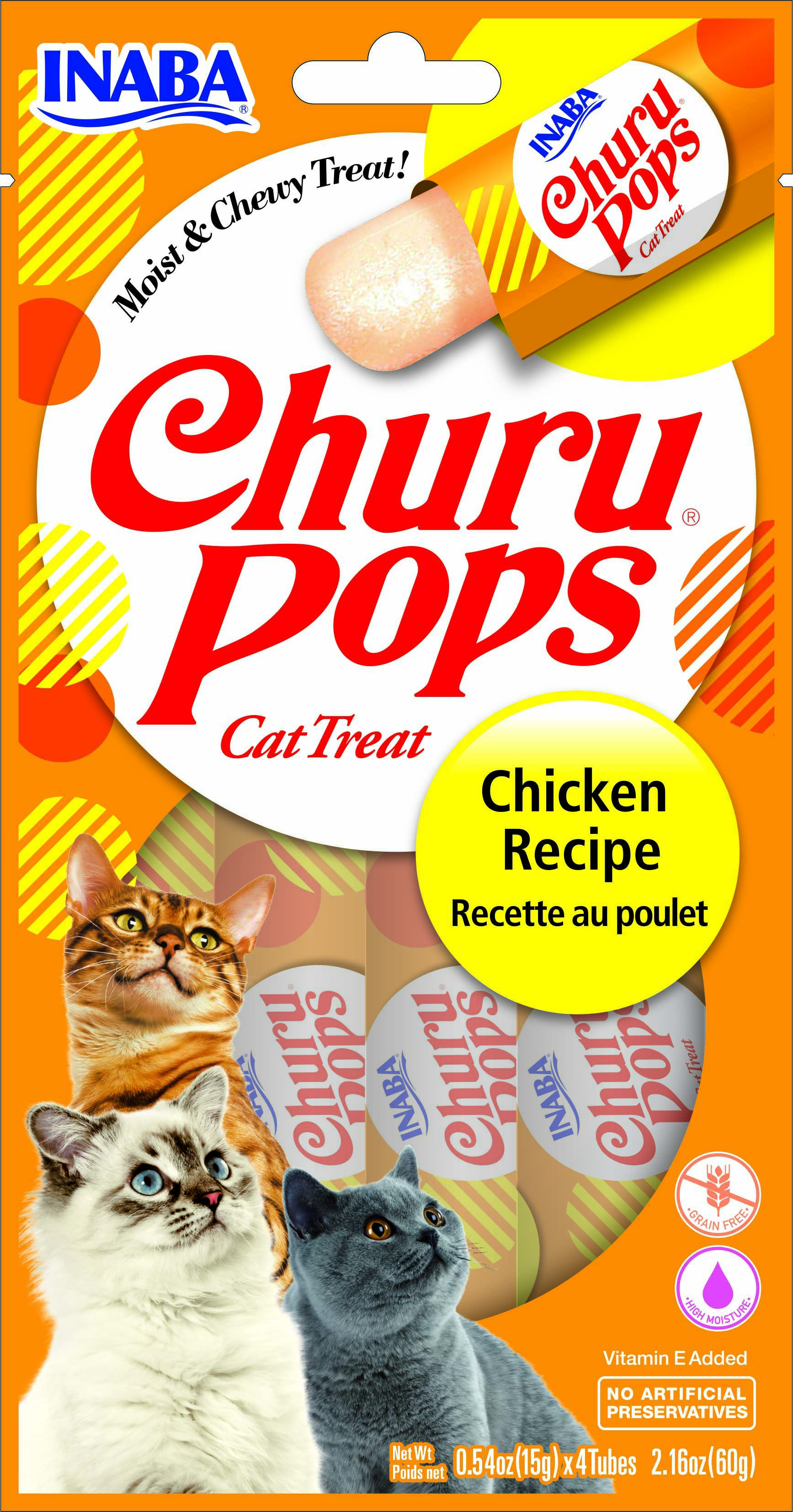 Inaba Churu Pops - Kattensnack - 60 Gram - kip