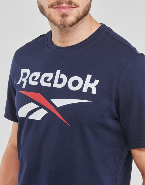 Reebok Classic - RI BIG LOGO TEE - Marine