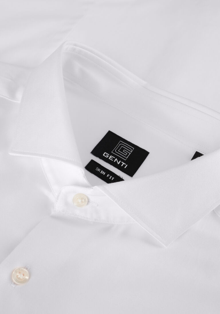 witte genti klassiek overhemd s9254-1109