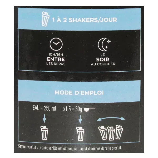 Eafit Milk & Egg 95 Micellaire Goût Vanille 750g