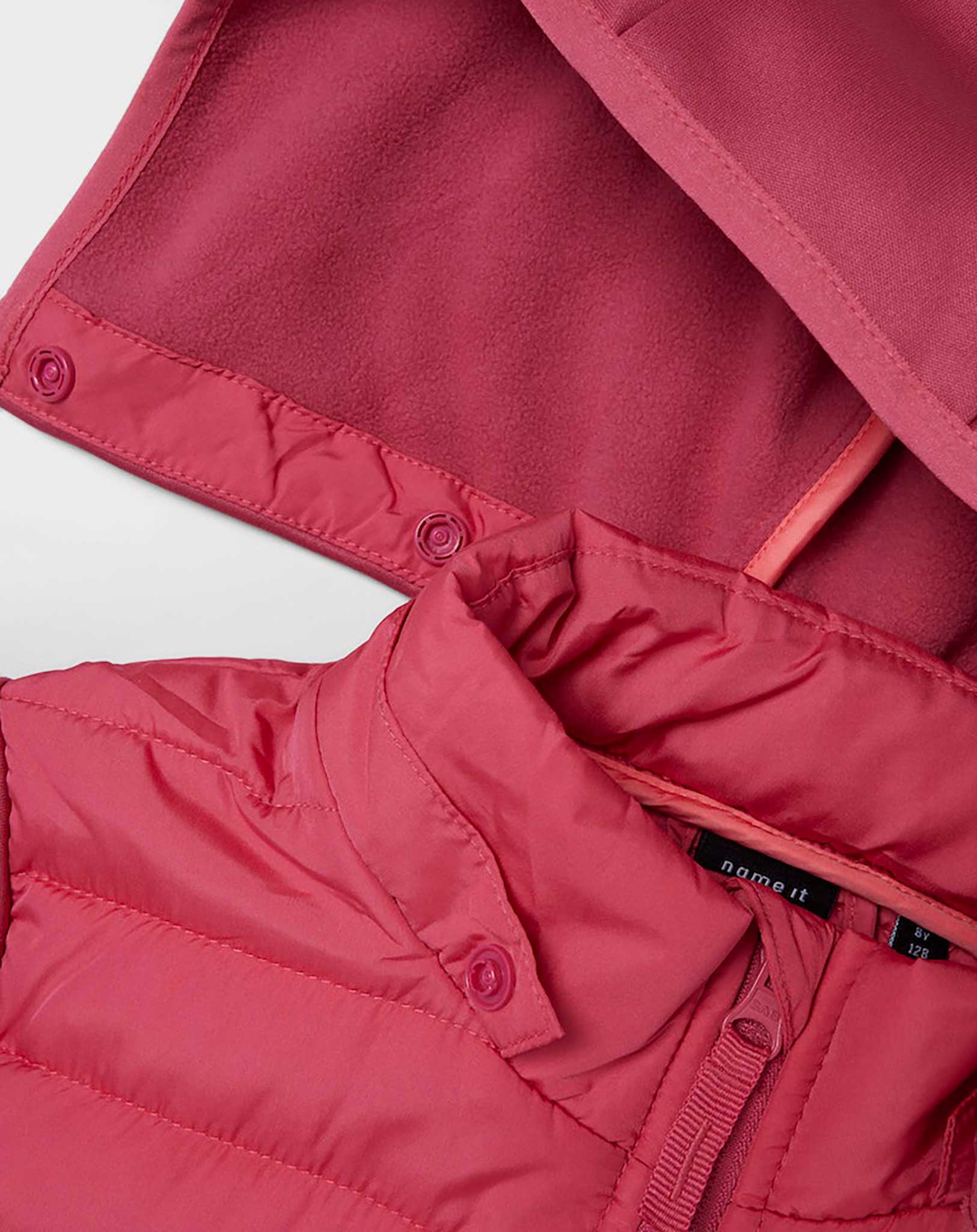 Steppjacke NKNMOUNT HYBRID in carmine