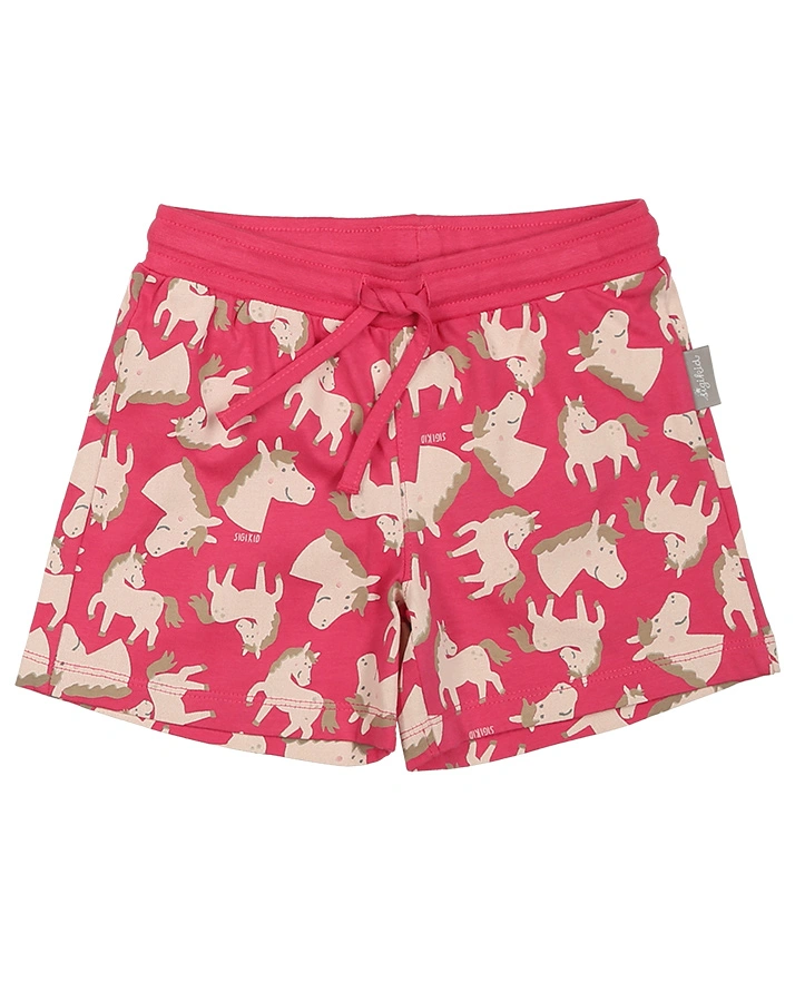 Schlafanzug PFERD kurz in pink