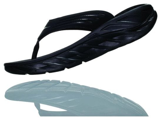 Hoka Ora Recovery Flip Noir