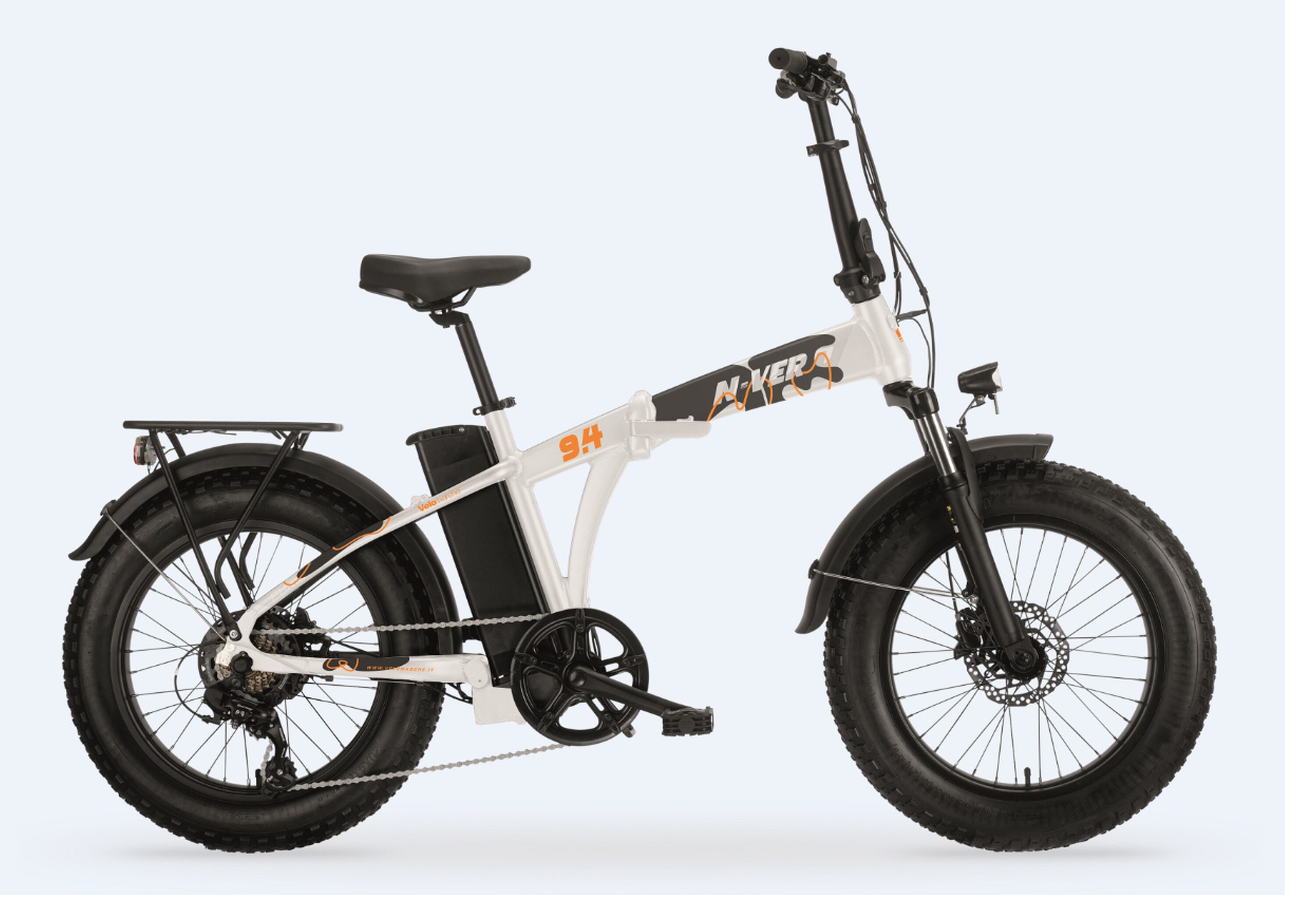 MBM Elektro-KompaktfahrradN-VER FOLDING20 Zoll, white
