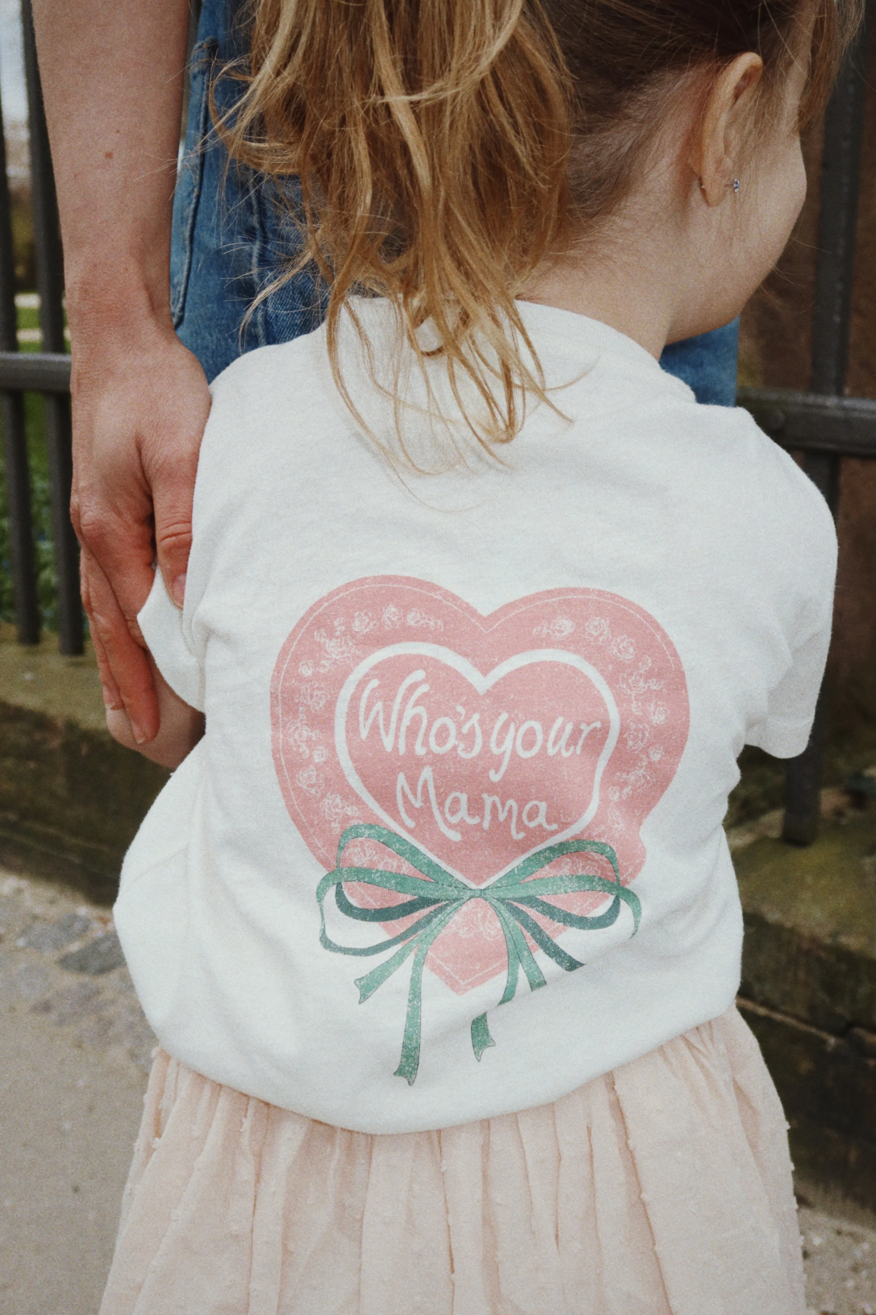 who's your mama tee - ANTIQUE WHITE - 6M