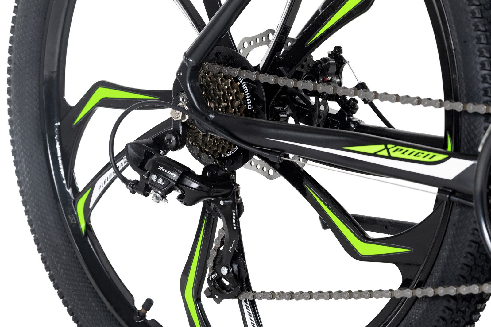KS Cycling Mountainbike HARDTAIL 27,5'' XPLICIT - schwarz-grün - 51 cm RH