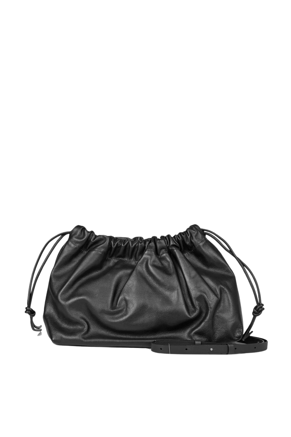 Second Female  Smooth lædertaske - sort