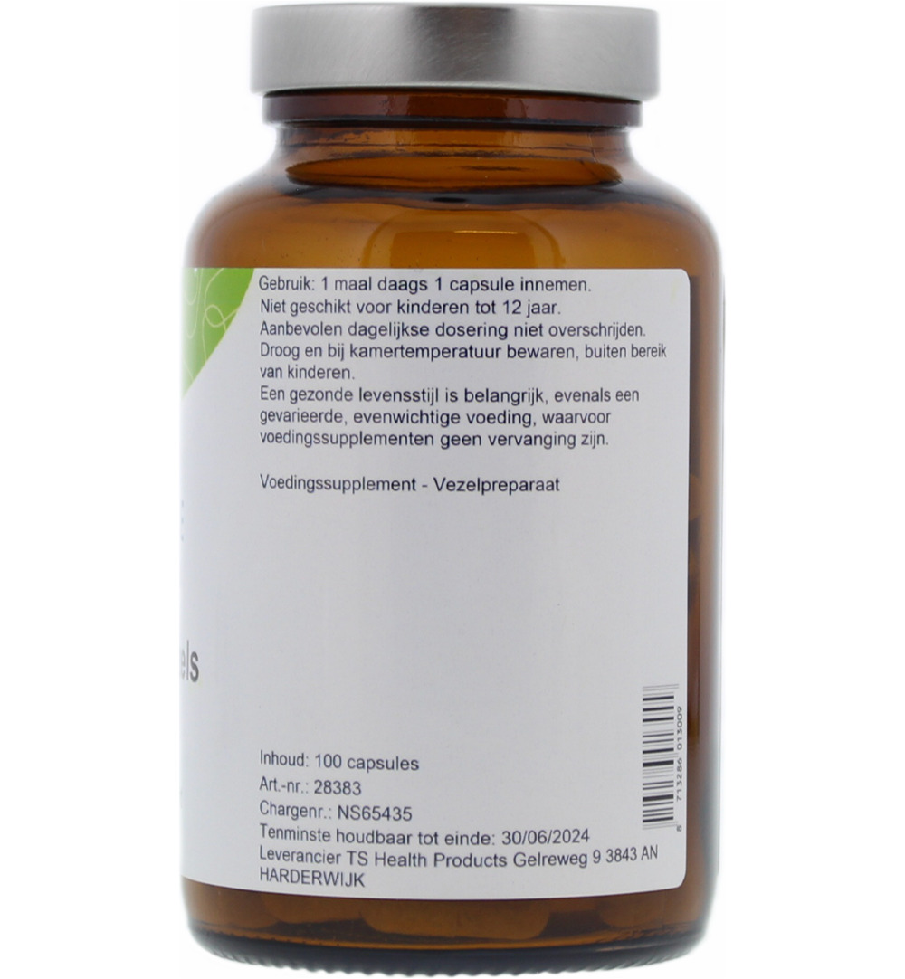 Ts Choice Psylliumvezels 350 (100 capsules)