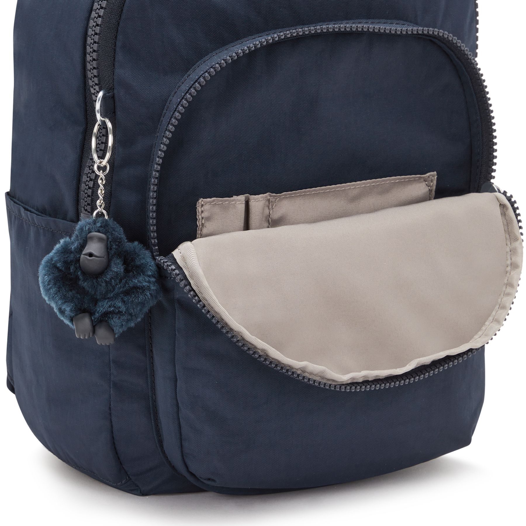 SEOUL S Petit Sac à Dos avec Compartiment pour Tablette - Blue Bleu 2