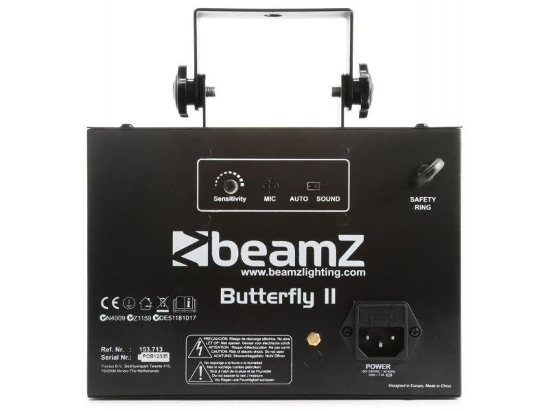 BeamZ Lichteffekt Butterfly II Mehr LEDs, mehr Farbe und mehr Kontrolle