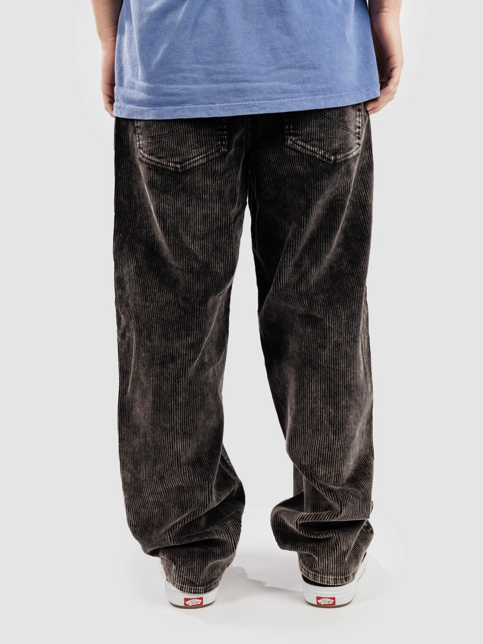 Empyre Loose Sk8 Cord Pants acid wash black