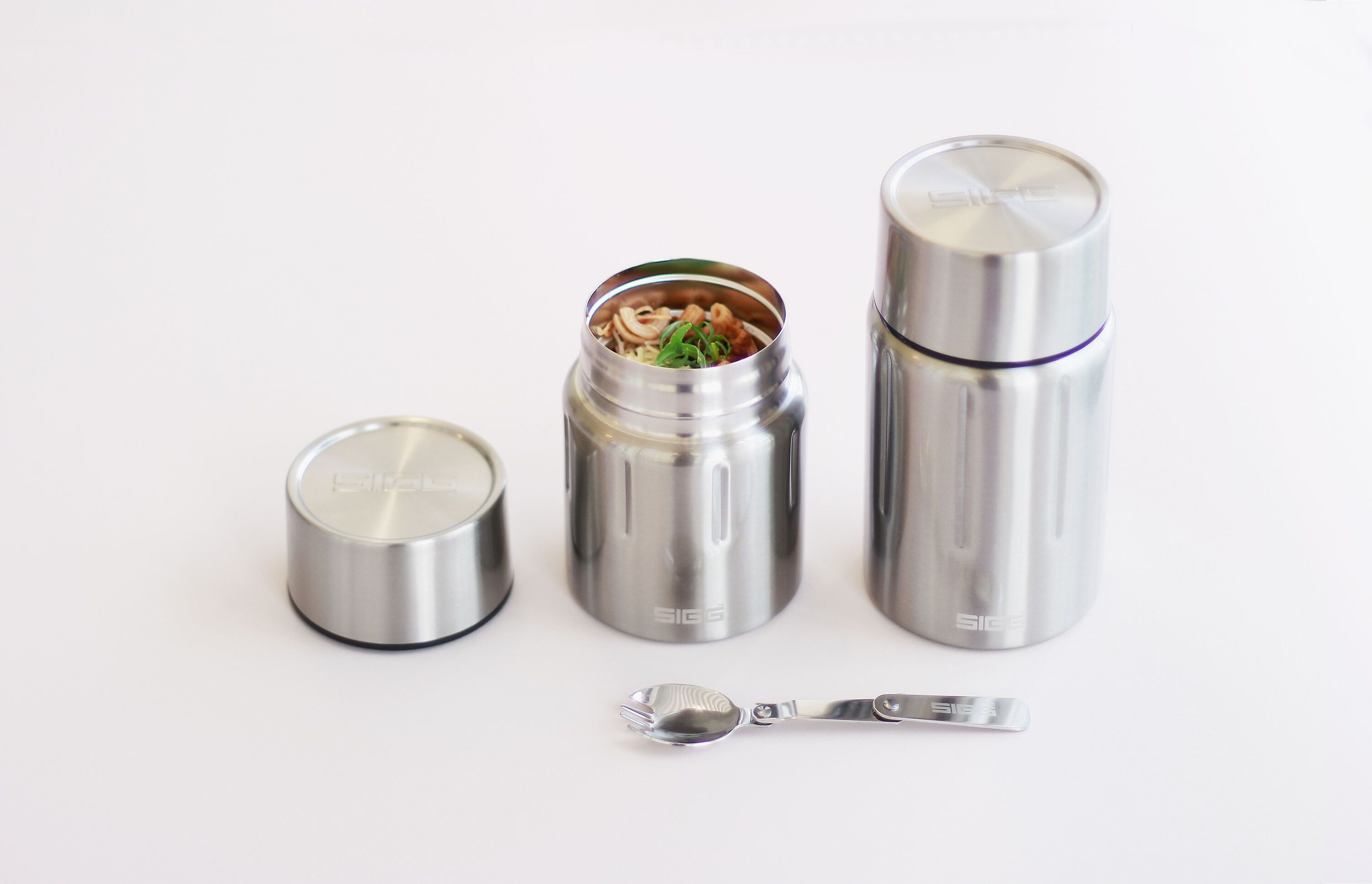 Sigg GEMSTONE Thermo-Speisebehälter - Silber / H: 14.2 cm