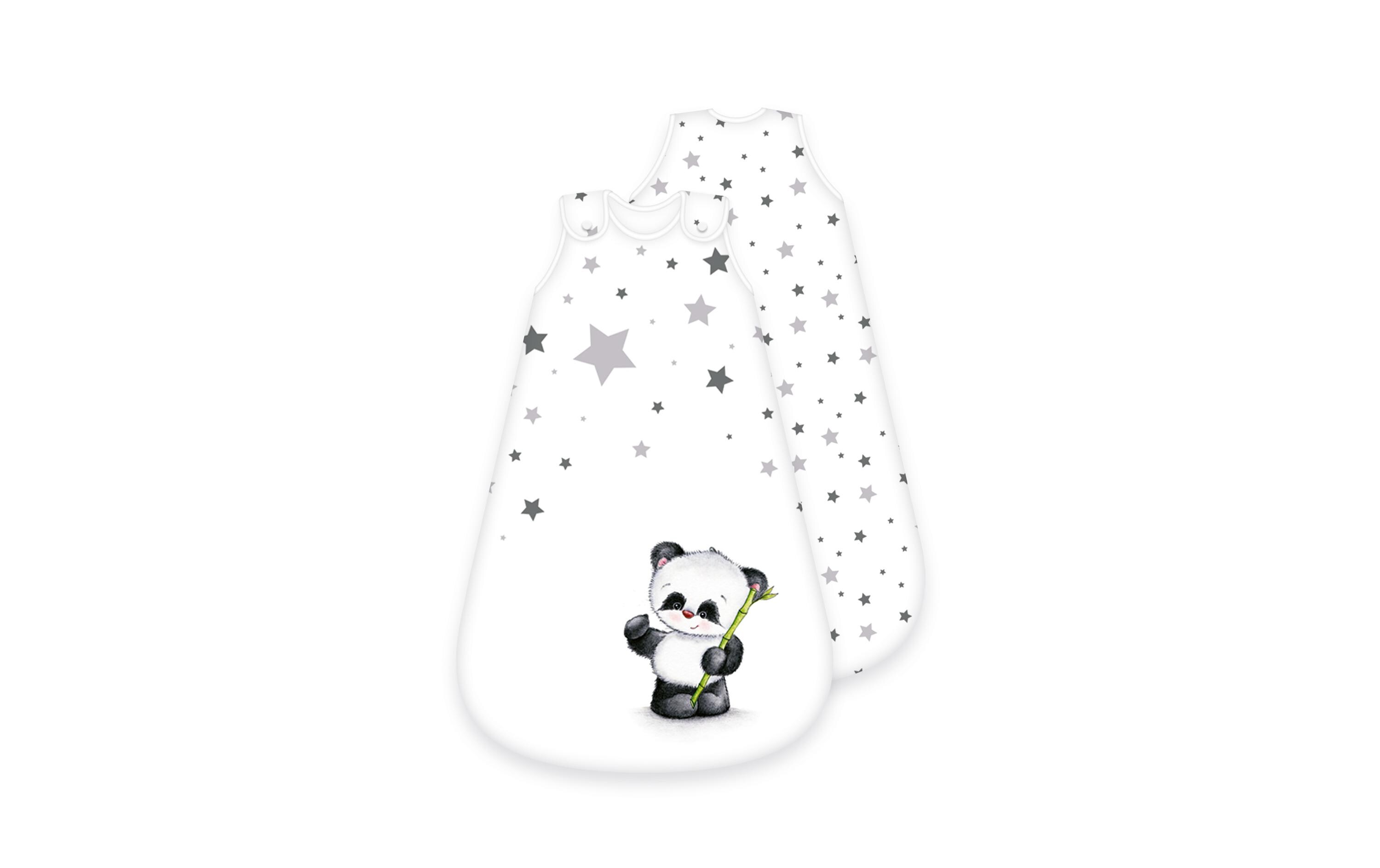 Baby-Ganzjahresschlafsack Panda Gr. 90Baby-Schlafsack für ganzes Jahr im niedlichen Design