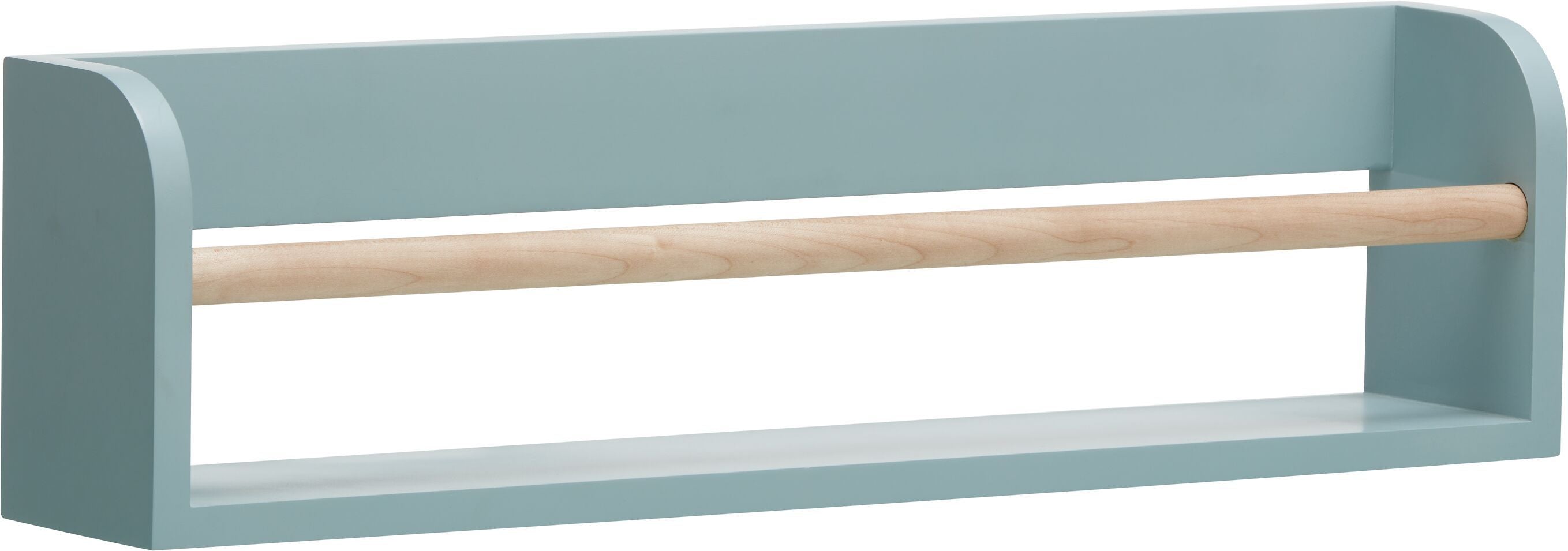 CARMEN Wandregal - Blau / B: 60.0 cm x T: 10.0 cm x H: 16.0 cm