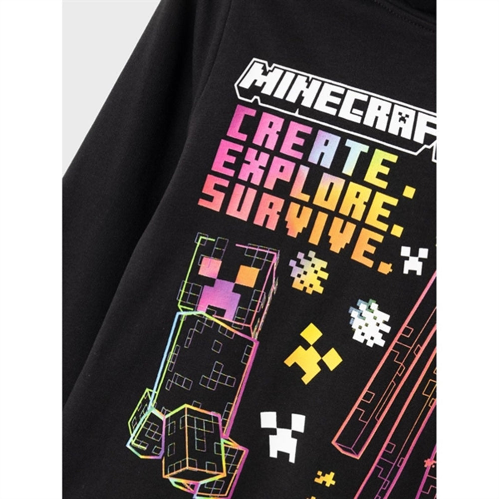 Black Jiz Minecraft Sweatshirt - Name It