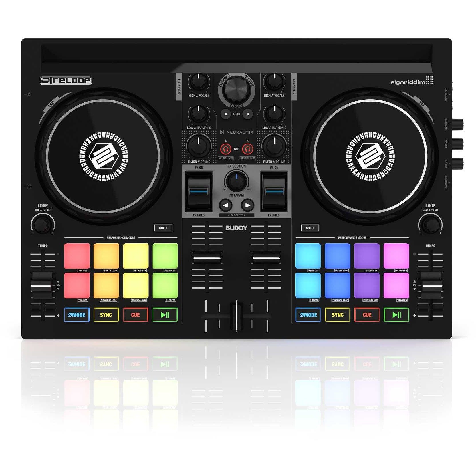 Reloop Buddy DJ-starterset met koptelefoon