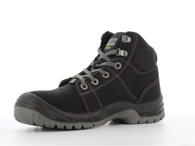 Safety Jogger Desert - werkschoen - Zwart - 38
