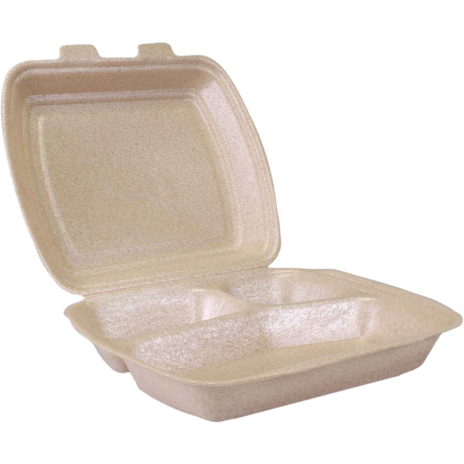 Bak, XPP, 3-vaks, menubox, 240x205x70mm, beige