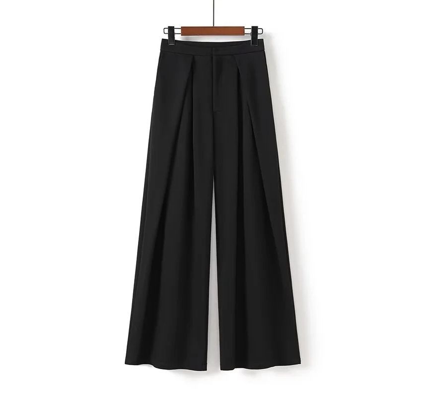 Asiris - Hoge taille, losse, wijde joggingbroek
