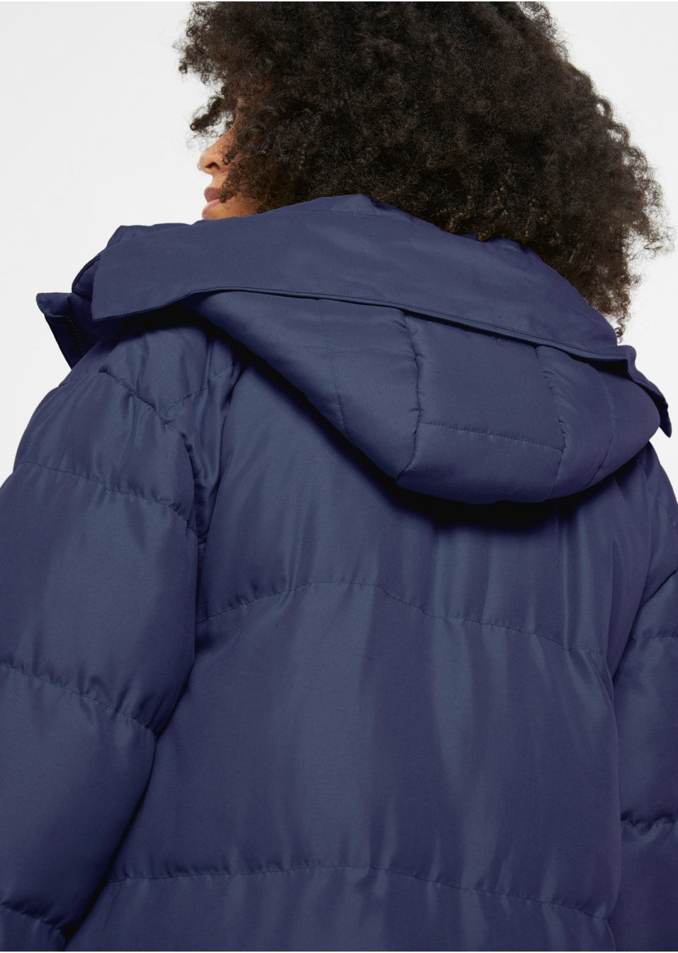 Veste d'hiver de grossesse avec capuche en polyester recyclé avec fonction portage