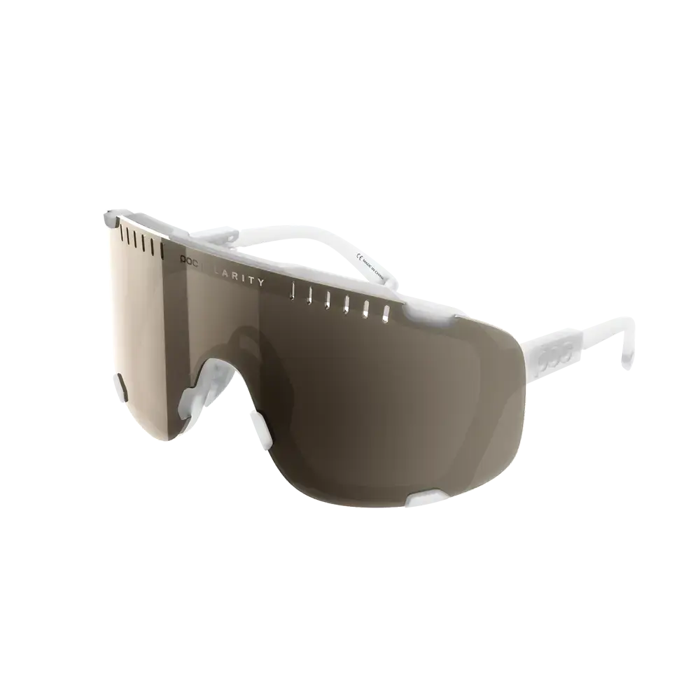 POC Devour Sport Zonnebril Transparant met Trail Lens Zilver