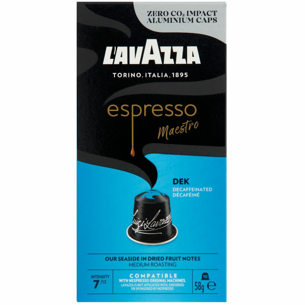 5x Lavazza Koffiecups Espresso Decafe10 stuks