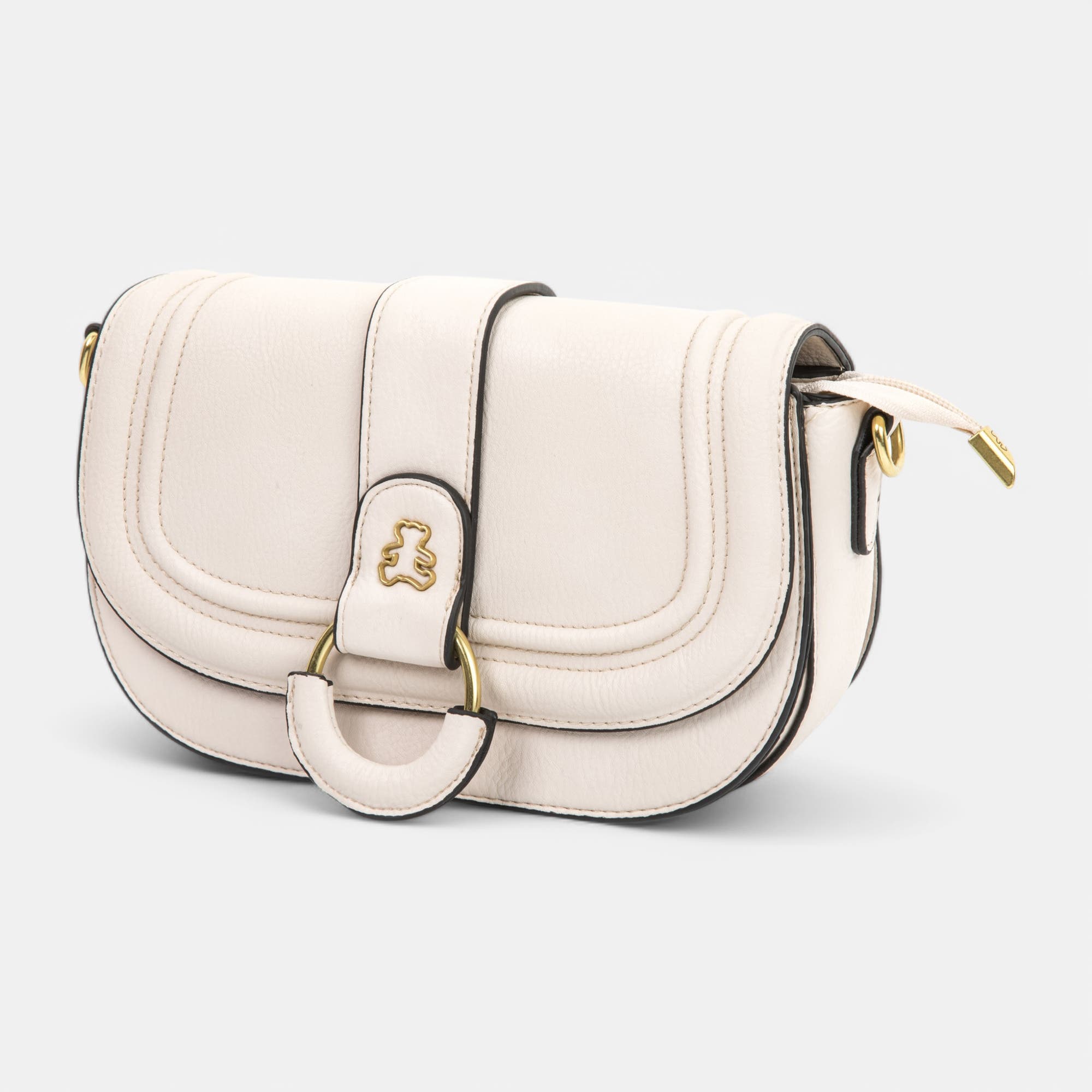 Sac bandoulière beige